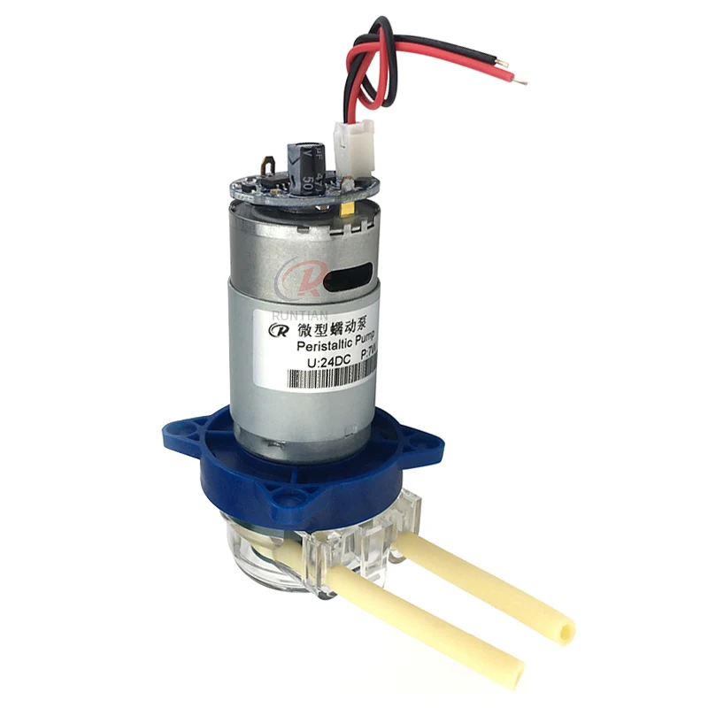 DC 24V 7W Adjustable Speed Peristaltic Pump for Nocai Xenons Inkjet Printer 150-