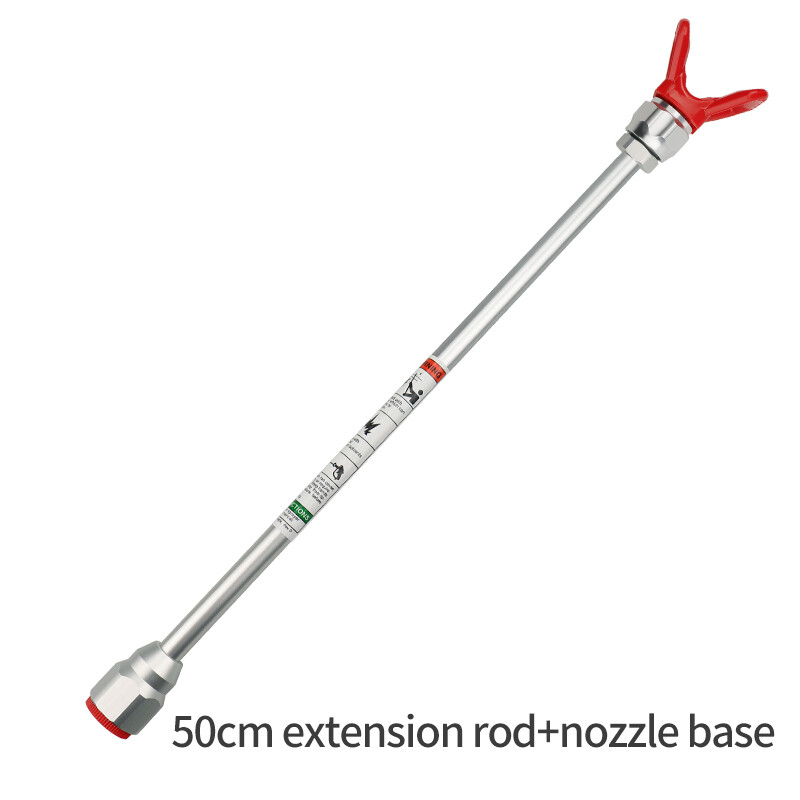 Enhanced Airless Paint Spray Gun Pole Thickened Rod Extension+Guard For Graco