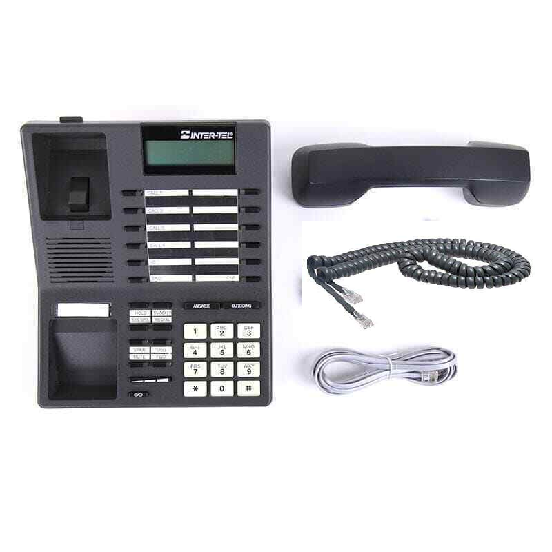 Inter-Tel Axxess 550.4400 Speaker Display Phone (Charcoal) Refurbished 
