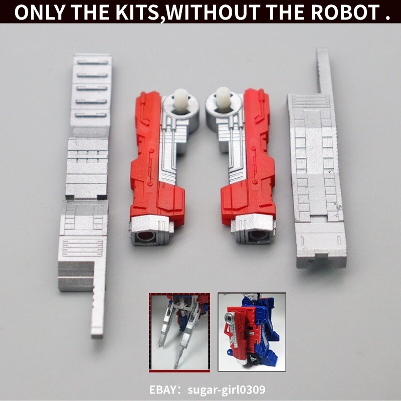 3D DIY Double Cannon&Filler Upgrade Kit For Siege Galaxy OP Prime 115 Studio