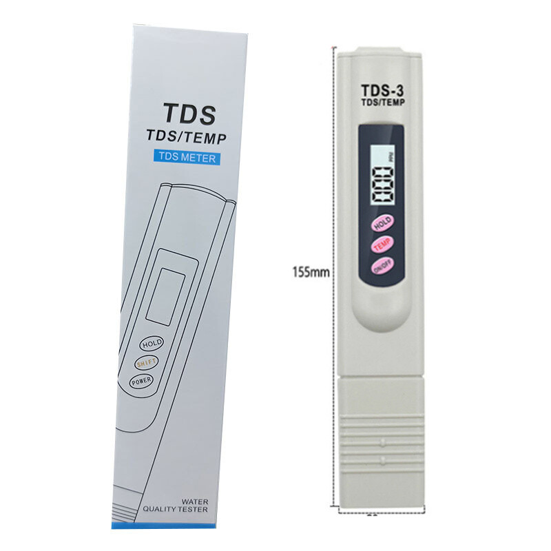 TDS3 PPM Meter Digital Tester Home Drinking Tap Water Quality Purity Test Tester