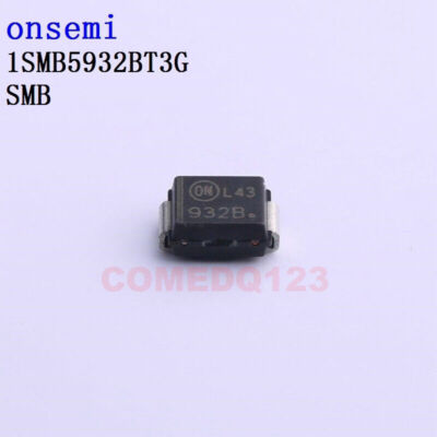 50PCSx 1SMB5932BT3G SMB onsemi Zener Diodes #A6-22