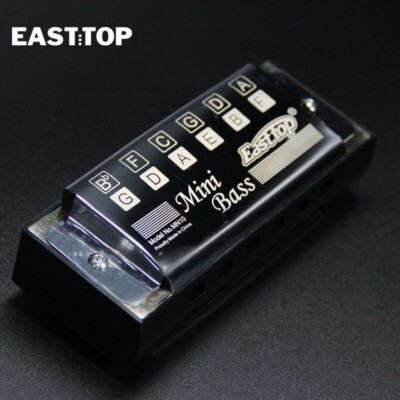 EASTTOP Mini Bass Harmonica High Quality Pocket Harmonica Mouth Organ New Hot US