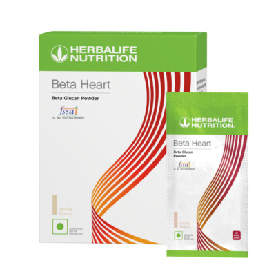 Herbalife Nutrition Beta Heart Glucan Vanilla Powder pack of 225gm free shipping