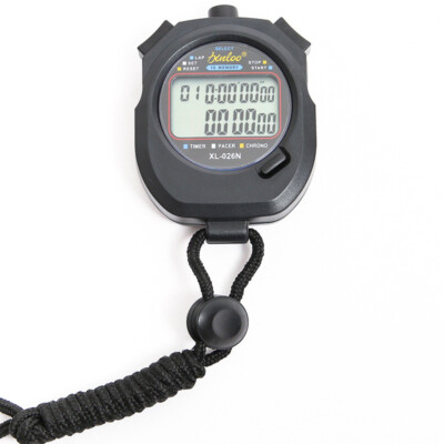 Digital Stopwatch Double Timer Counter Chronograph Metronome Watch Alarm Sports