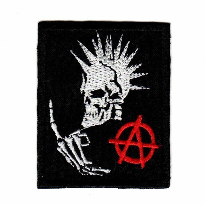 The Exploited Patch | Anarchy Symbol Skull Street Hardcore