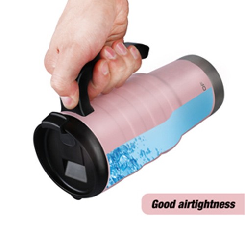 HAUSHOF 24 oz Travel Mug Steel Double Wall Vacuum Spill Proof Insulated Tumbler