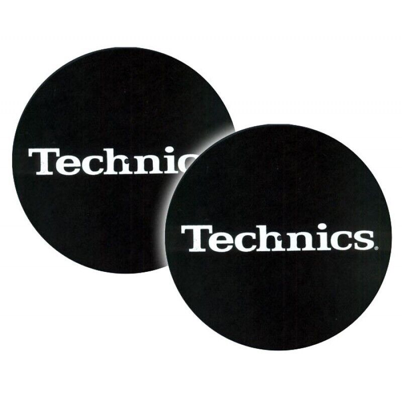 Set of 2 Technics Classic Slipmat 12" LP Scratch Pad Slip Mat DJ x2