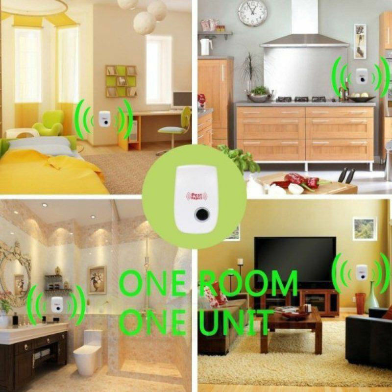 Details Zu 6pcs Pest Repeller Reject Ultrasonic Electronic Mouse Rat Mosquito Insect Contrl