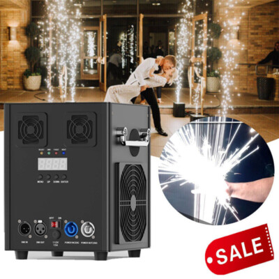 4PCS 700W Large Cold Spark Firework Machine Stage Effect DMX Machine Party Disco
