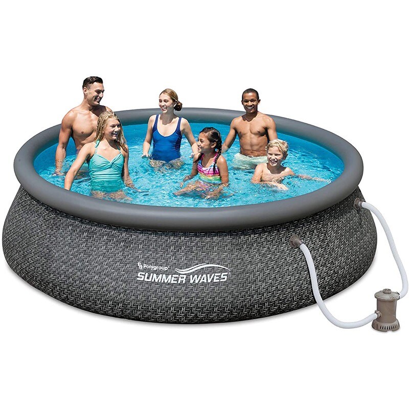 summer waves 12ft pool cover