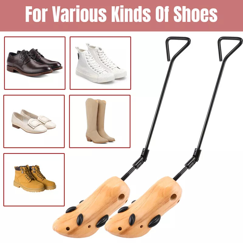 1 Pair Boot Stretcher Wooden Shoe Shaper Western Cowboy Boot Expander for Men