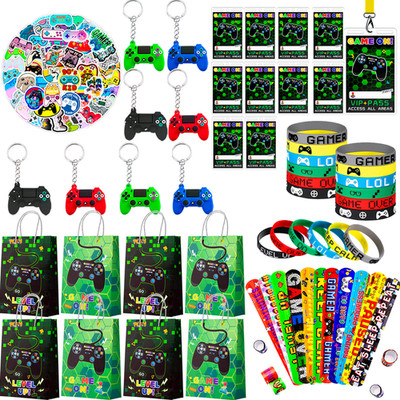 Video Game Party Favors for Kids, 110pcs Gamer Party Favors Set Including Video
