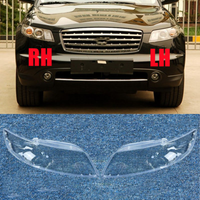 INFINITI FX35 FX45 2003-2008 LH+RH фара. стекло- Lens Cover+Sealant 1 пара