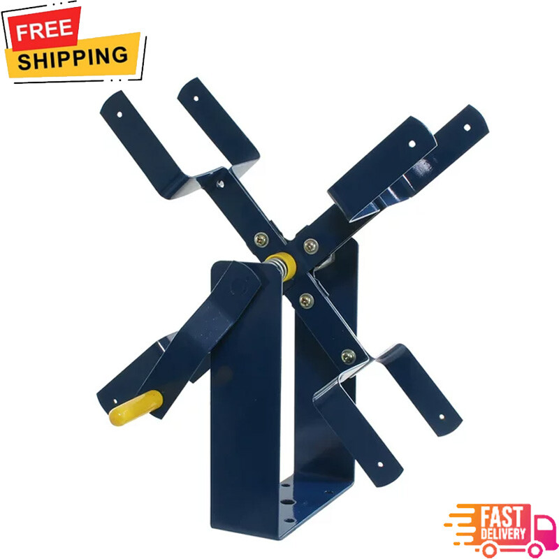 Air Hose Reel Storage Holder Organizer Rack Portable Shop Garage Workshop Yard