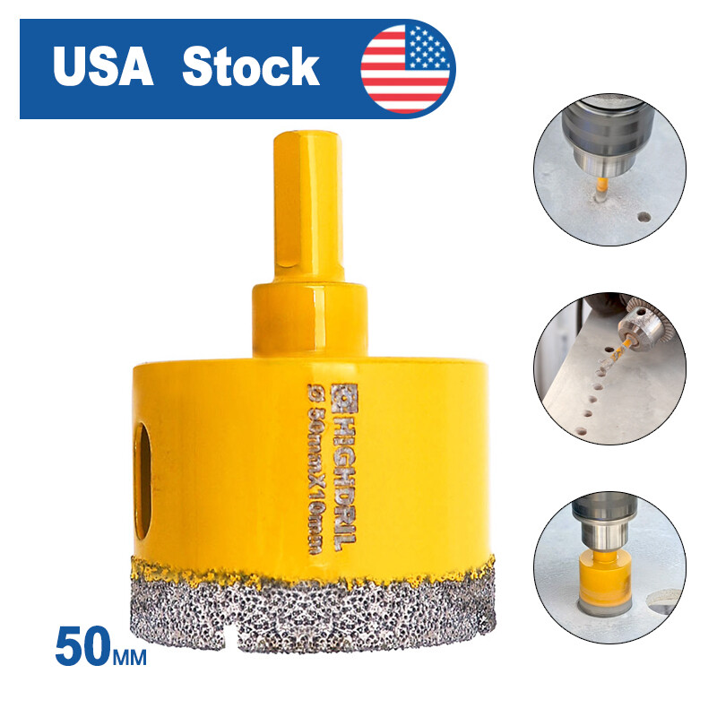 50mm Diamond Drilling Core Bits Hole Saw Cutter Tool Cutting Tile Granite Marble