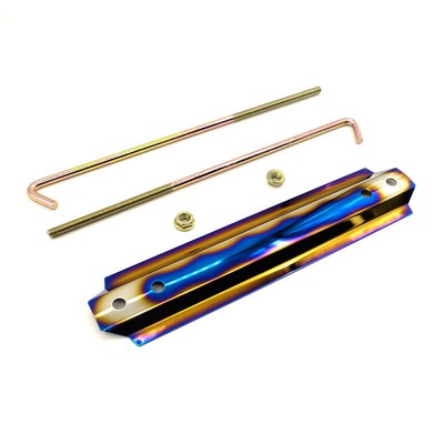 US New Battery Retaining Clamp Holding Clamp Bracket Bolt Tie Down Kit Van Boat