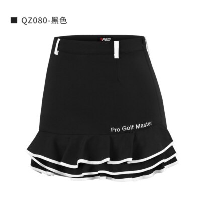 New Summer Women Golf Short Skirt Quick Dry Breathable Girls Embroidered Skirts