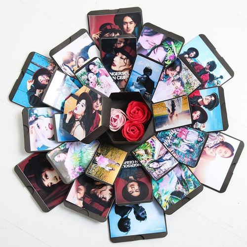 Diy Handmade Scrapbook Photo Album Wedding Gift Box