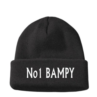 No1 Bampy Worlds Best Beanie Hat Grandad Birthday Dads Fathers Day Present Gifts
