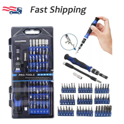 60x Computer Repair Kit Set Tool Laptop PC Precision Screwdriver Torx Smartphone