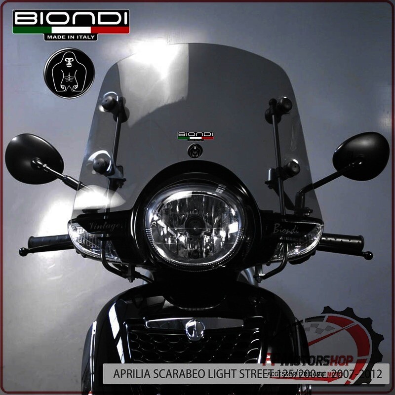 PARABREZZA CUPOLINO LITTLE CLUB VINTAGE PER PIAGGIO VESPA PX BIONDI 8061205 