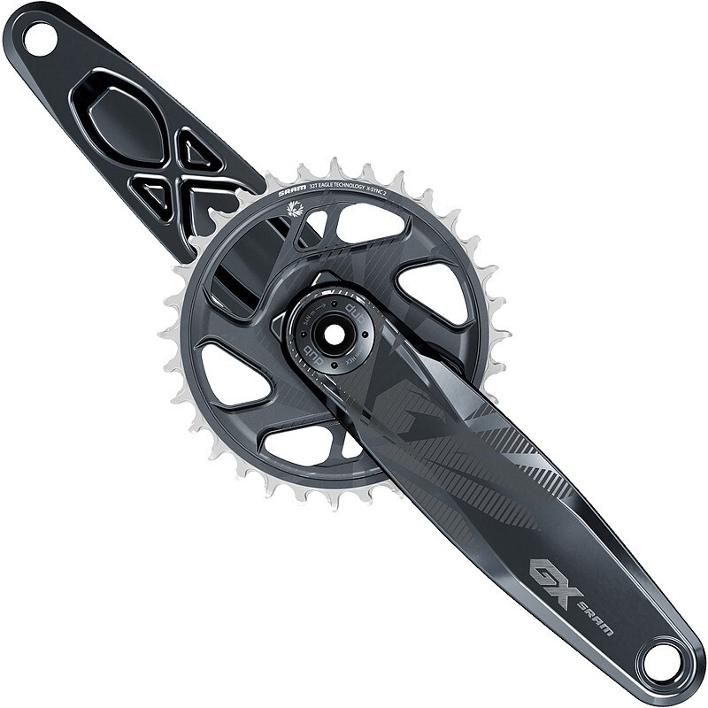 SRAM GX Eagle Crankset - 170mm, 32t, DUB Spindle Interface, Non-Boost