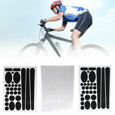 1 Set Aufkleber Fahrrad Mountainbike Aufkleber Zubehör Kette Rahmen Schutz