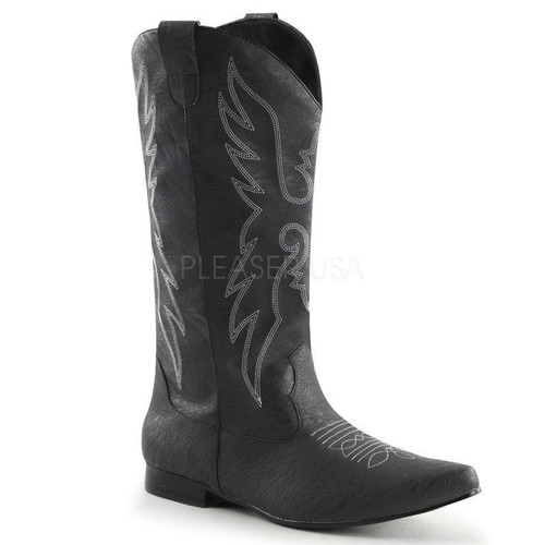 Bottes Justin en cuir gris diamant J homme cow-boy 9 D 1240