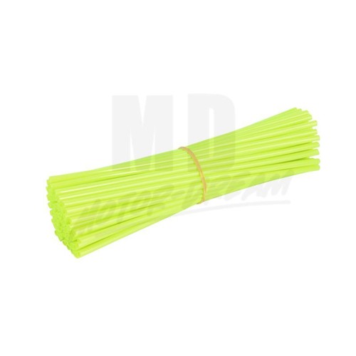 72PCS Motocross Spoke Skins Covers Wraps Wheel Rim Guard Protector for Dirt Bike