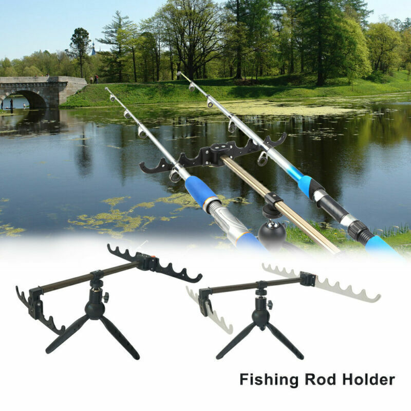Faltbar Angelrutenhalter Tripod Rutenhalter Dreibein Rod Pod Rutenständer