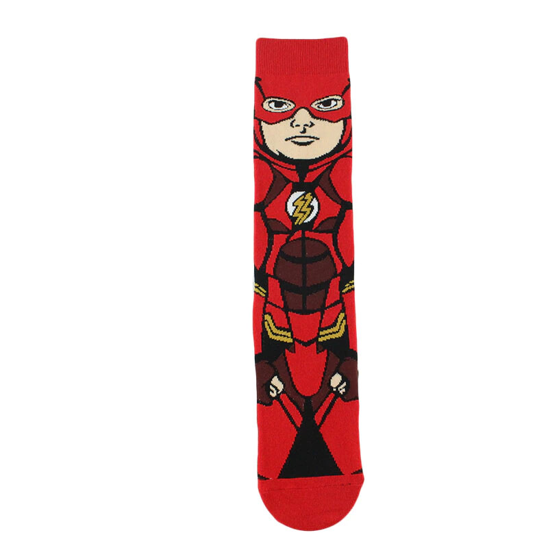 DC COMICS FLASH 360 Crew Socks For Adults Or Teens
