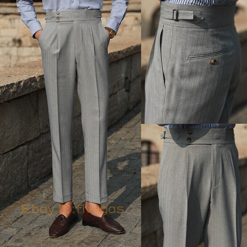 パンツ straight tuck slacks used vintage 0400021897681_KHAKI?wid=830&