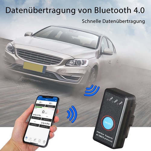 OBDII OBD2 Auto Bluetooth Scanner V1.5 Android ADAPTER Torque Diagnose Scan Tool