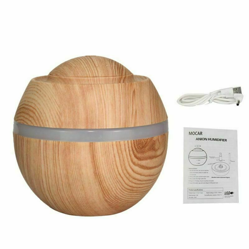 500ml 7 LED  Aroma Air Essential Oil Diffuser Ultrasonic Aromatherapy Humidifier