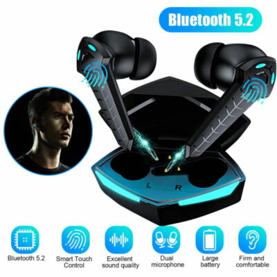 Bluetooth Wireless Earphones Earbuds Headphones HiFi Sport Smart Touch Control