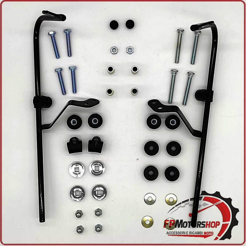 KIT ATTACCHI PARABREZZA SCOOTER PER KYMCO VIVIO 125 00> MOVIE XL BIONDI 8500717