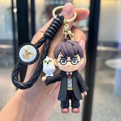 Harry Potter Keychain Ron Weasley Pvc Pendant Magician Bag Doll Kid Gifts New