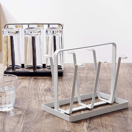 Metal Drip Tray Drainer Drying Rack Drawer Bottle Holder Gla