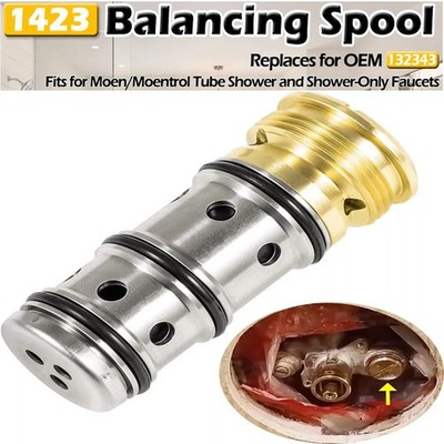 1423 Balancing Spool for Moen Moentrol Tub Shower Balance Faucet Genuine 132343