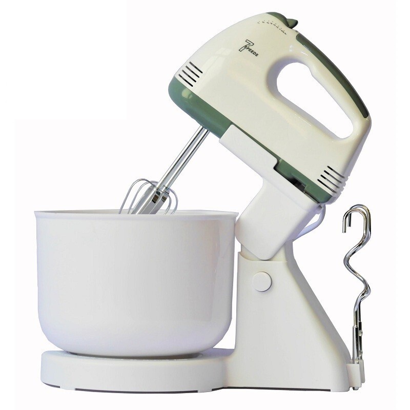 Frusta Elettrica Sbattitore HLW-9291 180W 7 Velocita' Mixer Con Ciotola linq