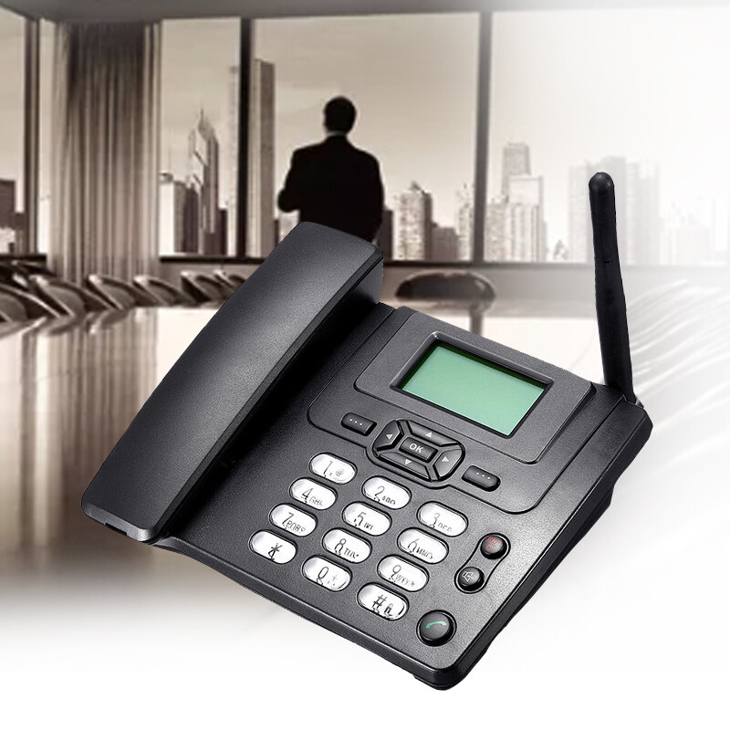 ️ Беспроводной домашний телефон Wireless GSM Desk Mobile Phone SIM Card ...