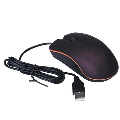 Mini Business Portable USB Wired Optical Mouse For PC  HOTSALE