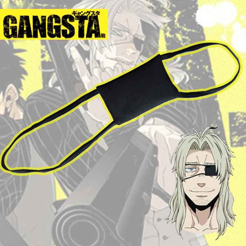 Anime Gangsta Arcangelo Worick Cosplay Eye Patch Eyeshade Costume Images, Photos, Reviews