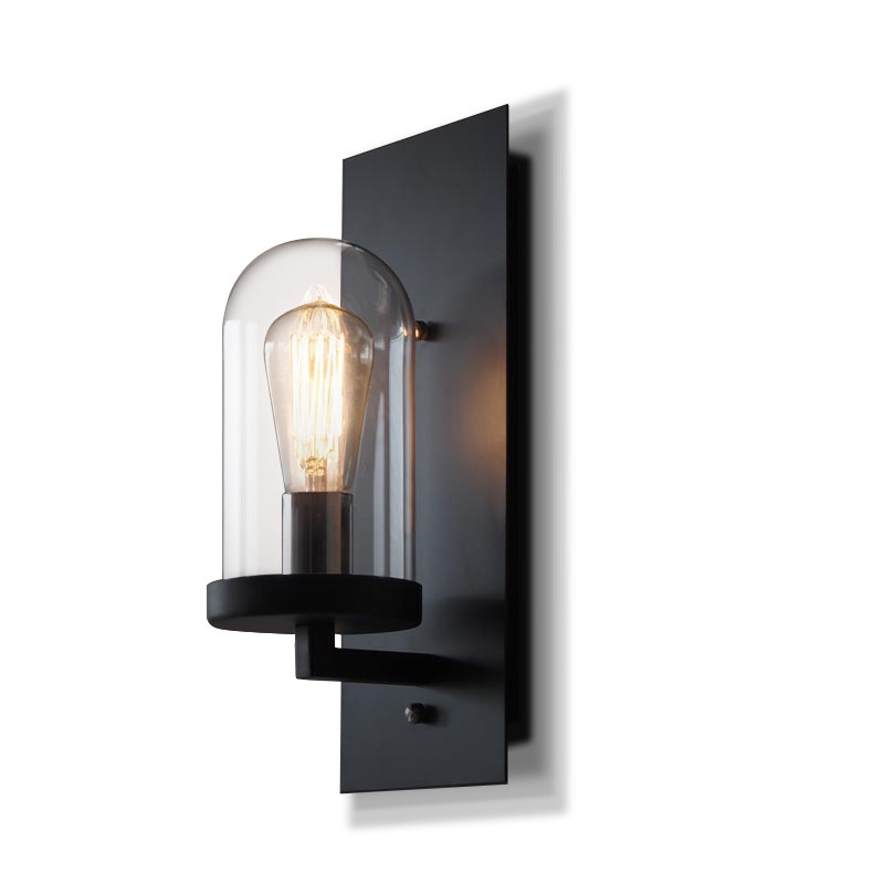 Details About Indoor Wall Lights Kitchen Glass Wall Lamp Black Wall Sconce Bar Wall Lighting