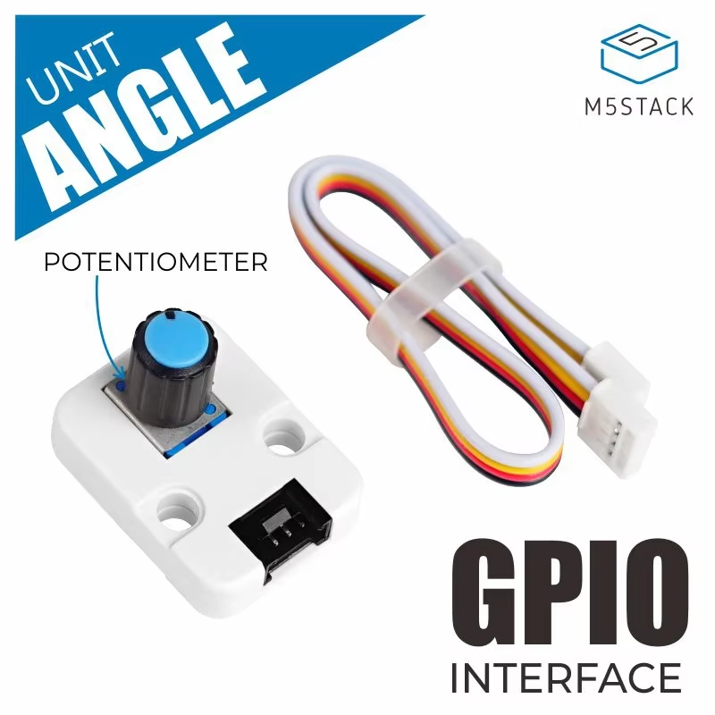 Official Mini Angle Unit Rotary Switch with Potentiometer