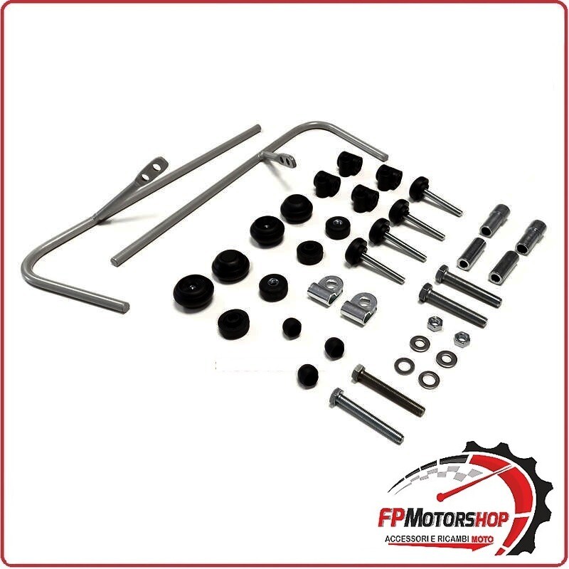 KIT ATTACCHI PARABREZZA SCOOTER PER ITALJET TORPEDO 125/150 BIONDI 8500828