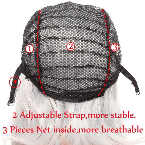 Lady Girl Bob Wig Women's Short Straight No Bangs Full Hair Wig Cosplay Party US