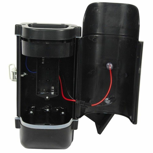 Solar Powered Dummy Camera Black