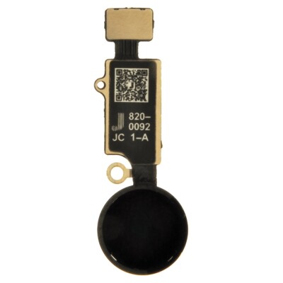 JC Home Button No Bluetooth No Jumper for Apple iPhones 7/SE 2nd Gen Black